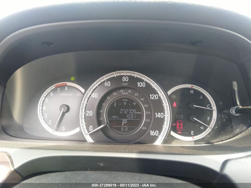 2017 HONDA ACCORD SEDAN EX - 1HGCR2F75HA175614