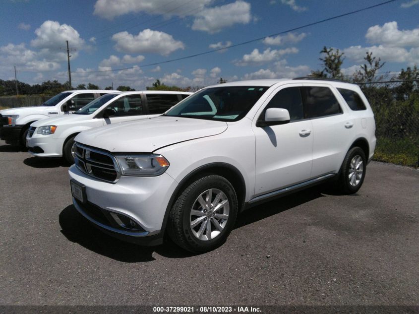 2015 DODGE DURANGO SXT - 1C4RDJAG9FC695499