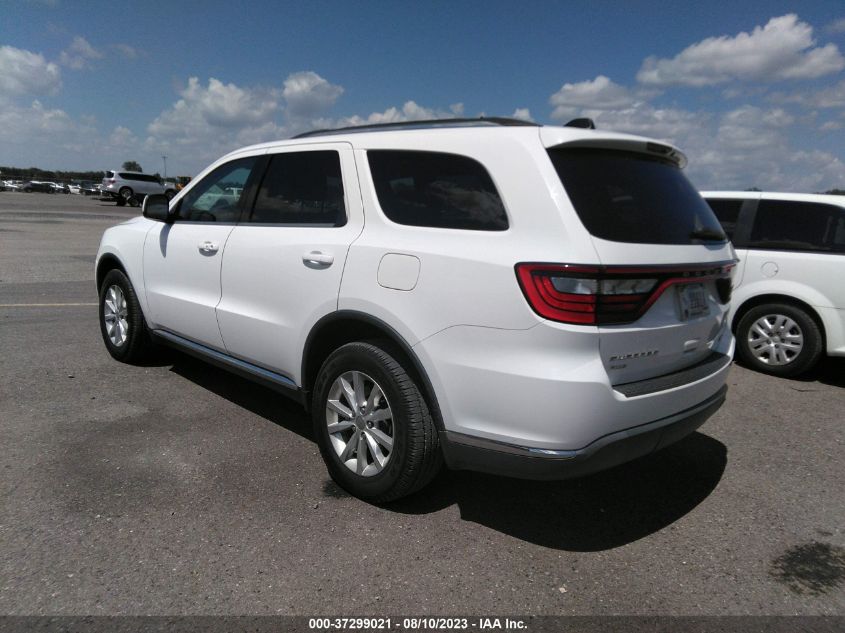 2015 DODGE DURANGO SXT - 1C4RDJAG9FC695499