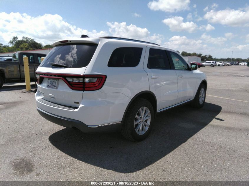 2015 DODGE DURANGO SXT - 1C4RDJAG9FC695499