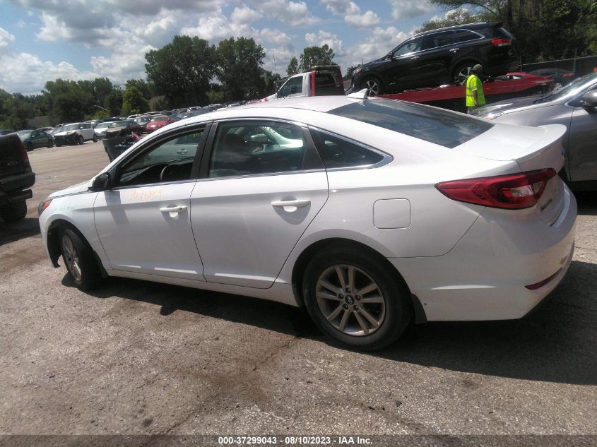 2015 HYUNDAI SONATA 2.4L SE - 5NPE24AF0FH044084