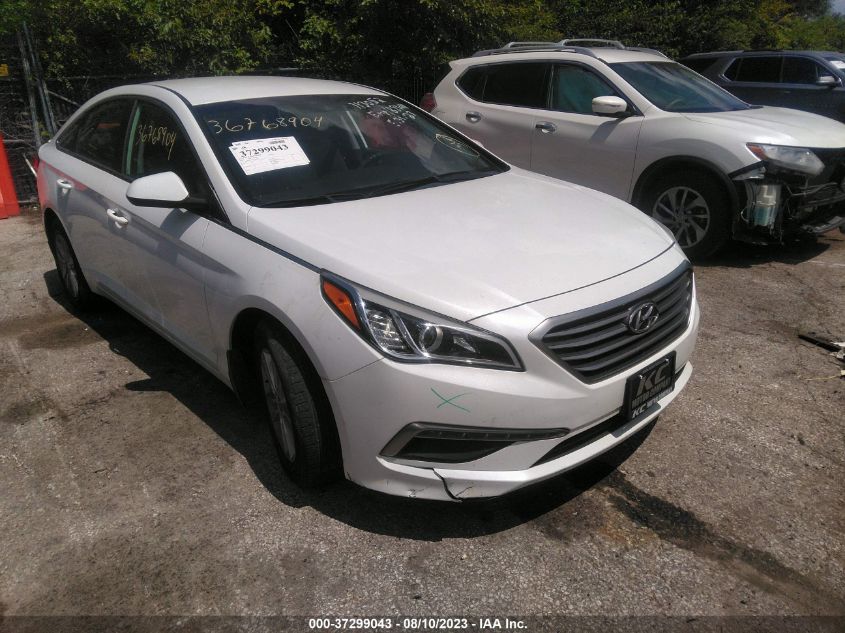 2015 HYUNDAI SONATA 2.4L SE - 5NPE24AF0FH044084