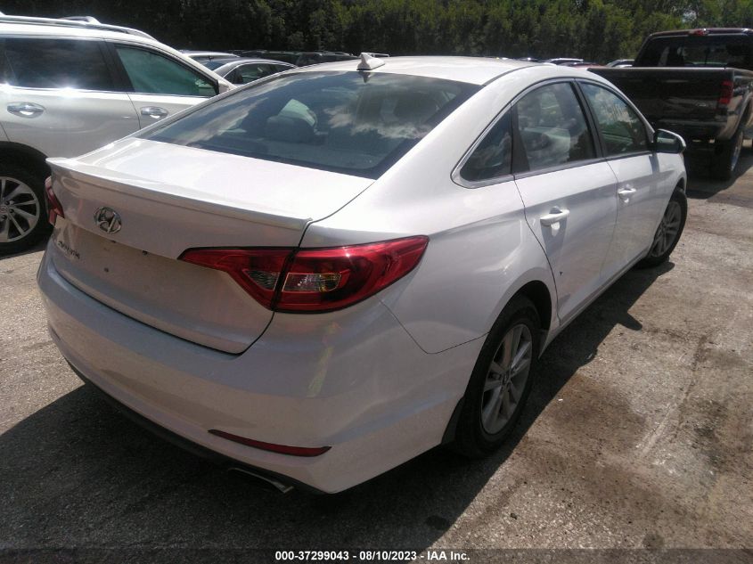 2015 HYUNDAI SONATA 2.4L SE - 5NPE24AF0FH044084