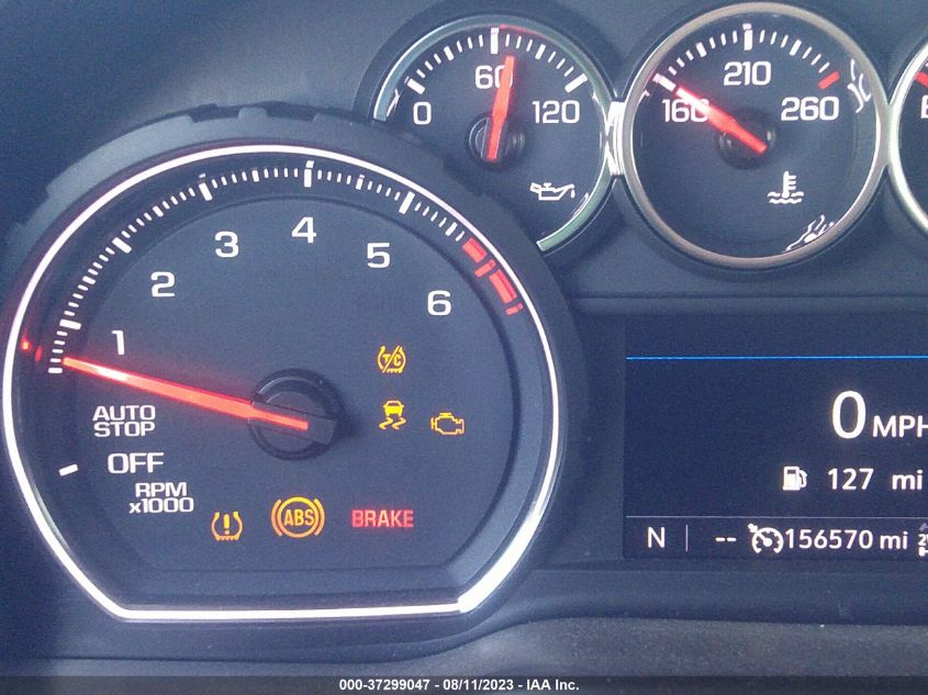 2019 CHEVROLET SILVERADO 1500 LT - 1GCUYDED7KZ167886