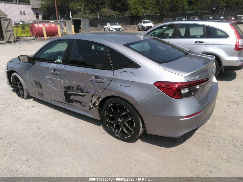 2022 HONDA CIVIC SEDAN SPORT - 2HGFE2F53NH585882