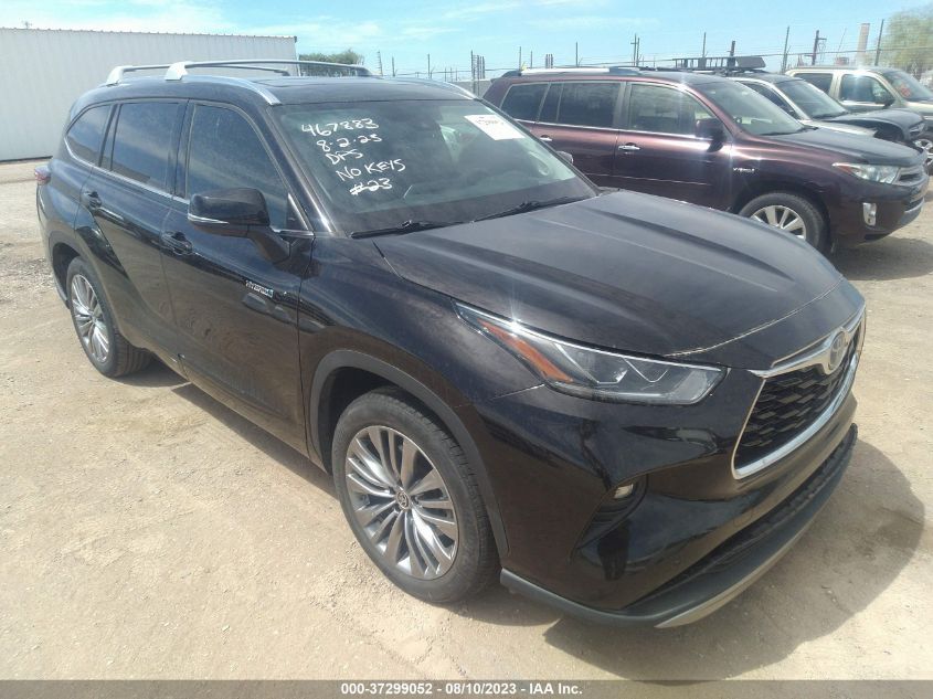 2021 TOYOTA HIGHLANDER HYBRID PLATINUM - 5TDFARAH4MS006712