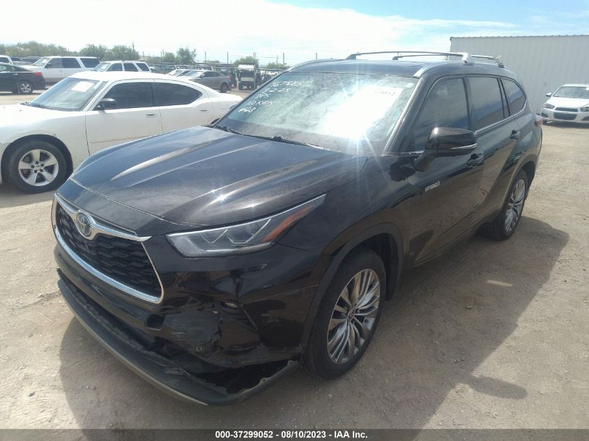 2021 TOYOTA HIGHLANDER HYBRID PLATINUM - 5TDFARAH4MS006712