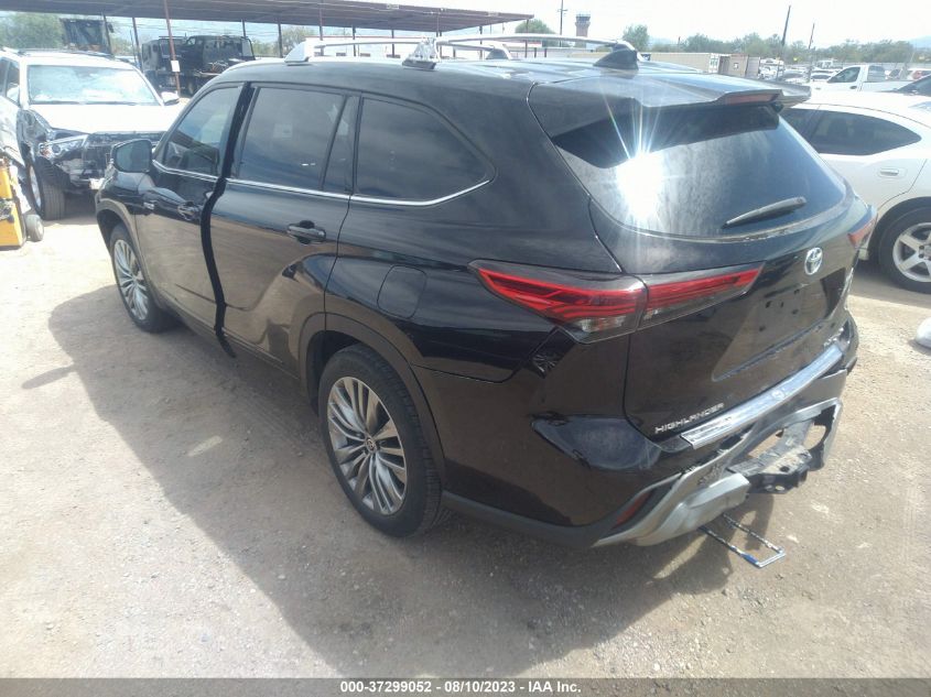 2021 TOYOTA HIGHLANDER HYBRID PLATINUM - 5TDFARAH4MS006712