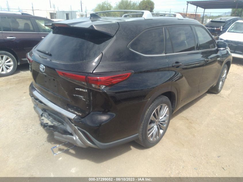 2021 TOYOTA HIGHLANDER HYBRID PLATINUM - 5TDFARAH4MS006712
