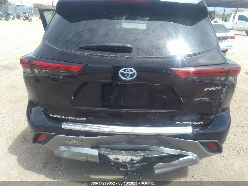 2021 TOYOTA HIGHLANDER HYBRID PLATINUM - 5TDFARAH4MS006712