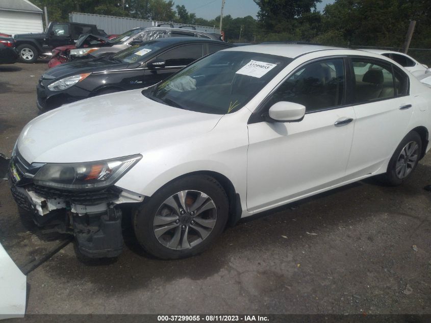2014 HONDA ACCORD SEDAN LX - 1HGCR2F37EA304865