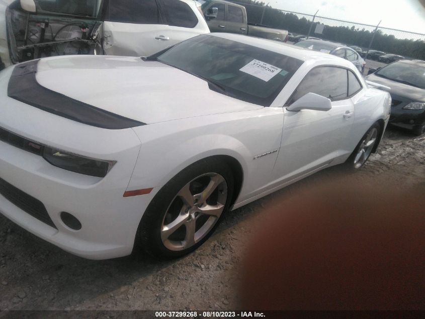2015 CHEVROLET CAMARO LT - 2G1FD1E36F9301645