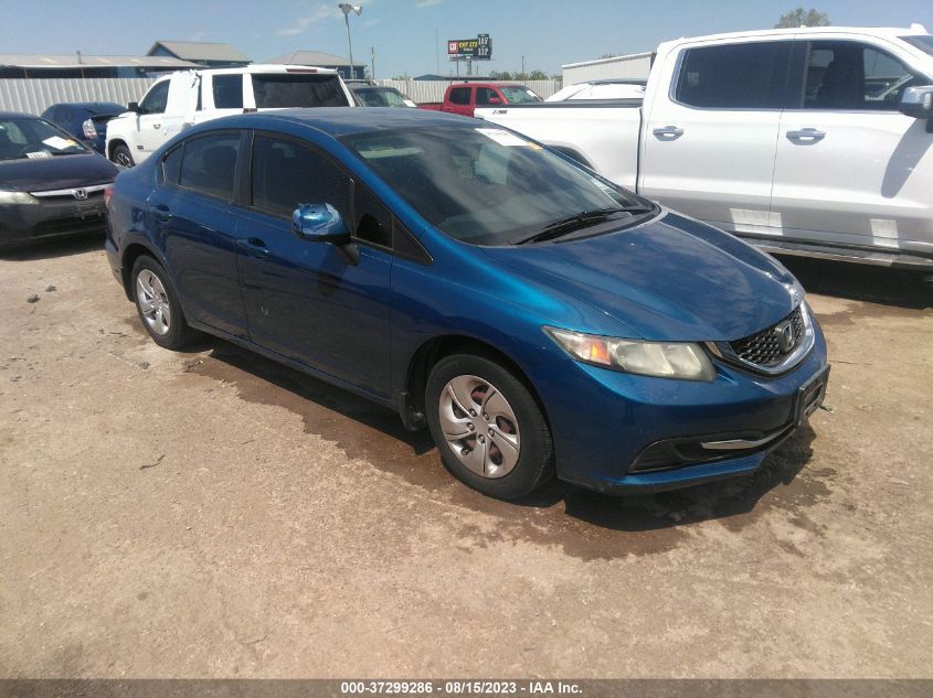 2013 HONDA CIVIC SDN LX - 19XFB2F56DE016932