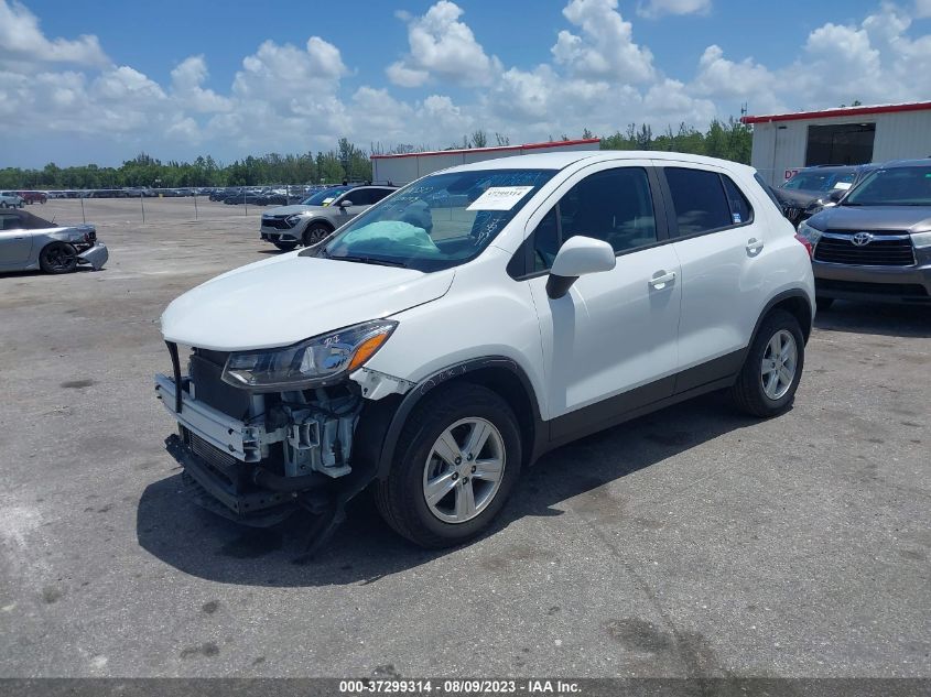 2020 CHEVROLET TRAX LS - KL7CJKSB9LB325336