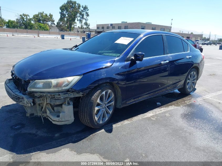 2014 HONDA ACCORD SEDAN SPORT - 1HGCR2F55EA294726