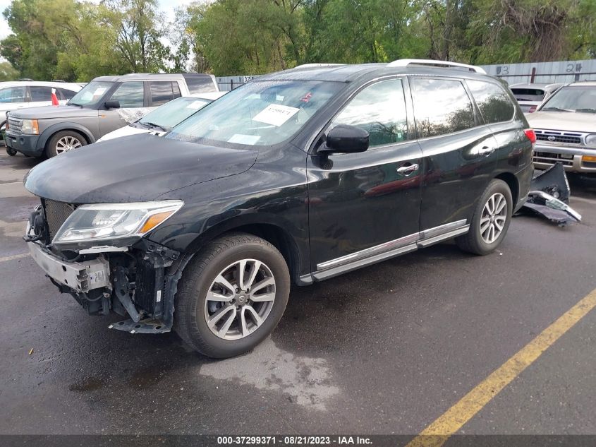 2014 NISSAN PATHFINDER S/SV/SL/PLATINUM - 5N1AR2MM7EC616346