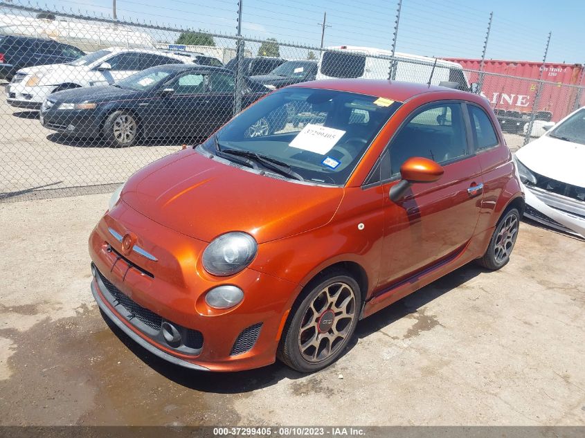 2013 FIAT 500 TURBO - 3C3CFFHH2DT717179