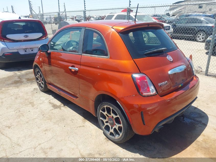 2013 FIAT 500 TURBO - 3C3CFFHH2DT717179