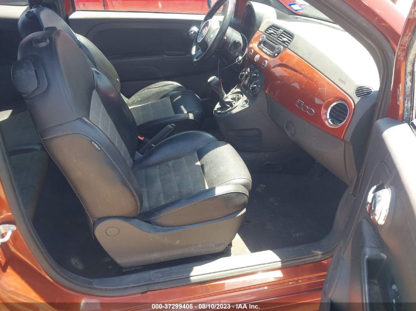 2013 FIAT 500 TURBO - 3C3CFFHH2DT717179