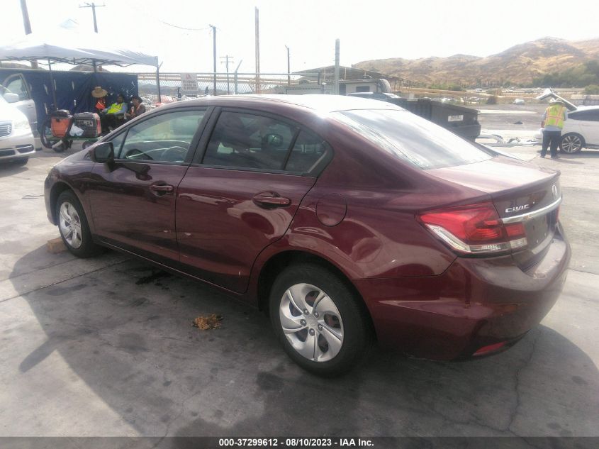 2015 HONDA CIVIC SEDAN LX - 2HGFB2F59FH514356