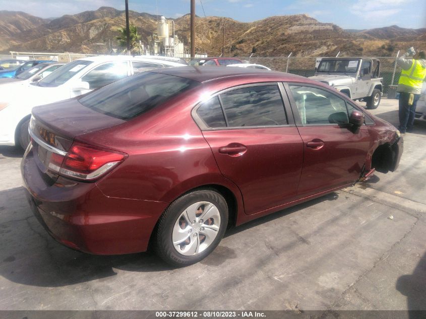 2015 HONDA CIVIC SEDAN LX - 2HGFB2F59FH514356