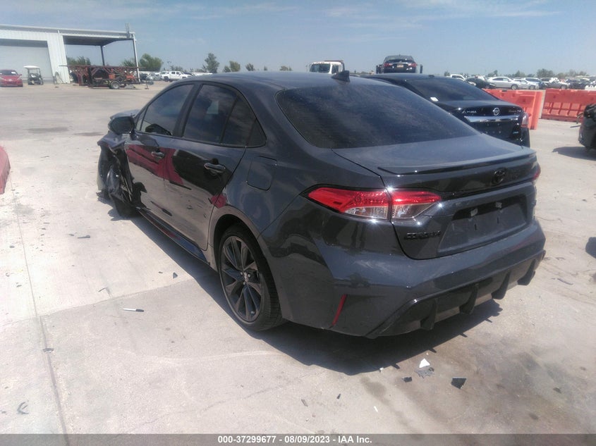 VIN 5YFS4MCE8PP152166 2023 TOYOTA COROLLA SE