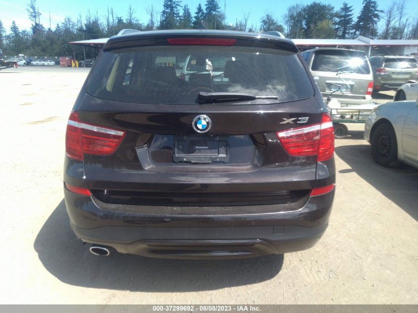 2016 BMW X3 XDRIVE28D - 5UXWY3C59G0N87478