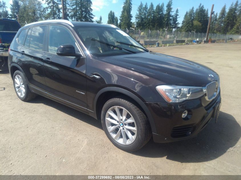 2016 BMW X3 XDRIVE28D - 5UXWY3C59G0N87478