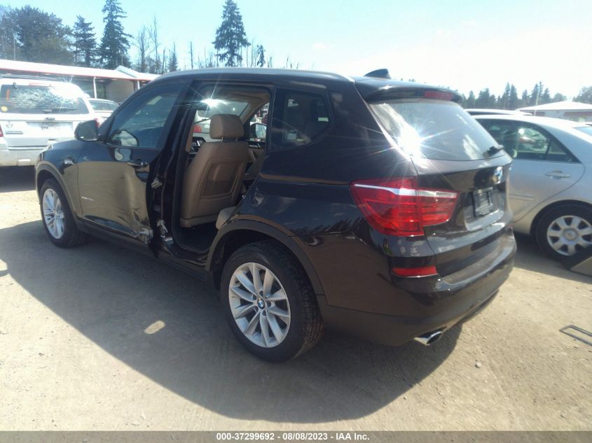 2016 BMW X3 XDRIVE28D - 5UXWY3C59G0N87478