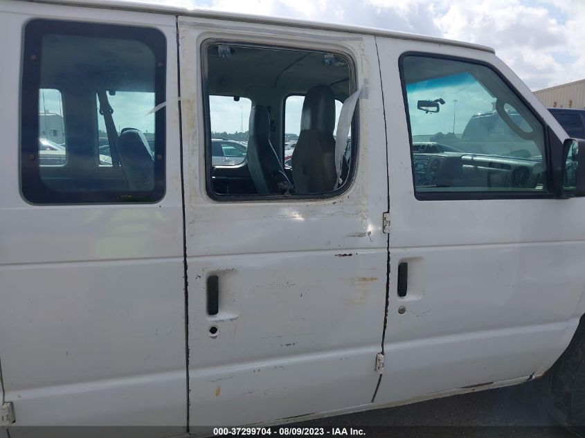 2013 FORD ECONOLINE WAGON XL/XLT 1FBSS3BL0DDA58415