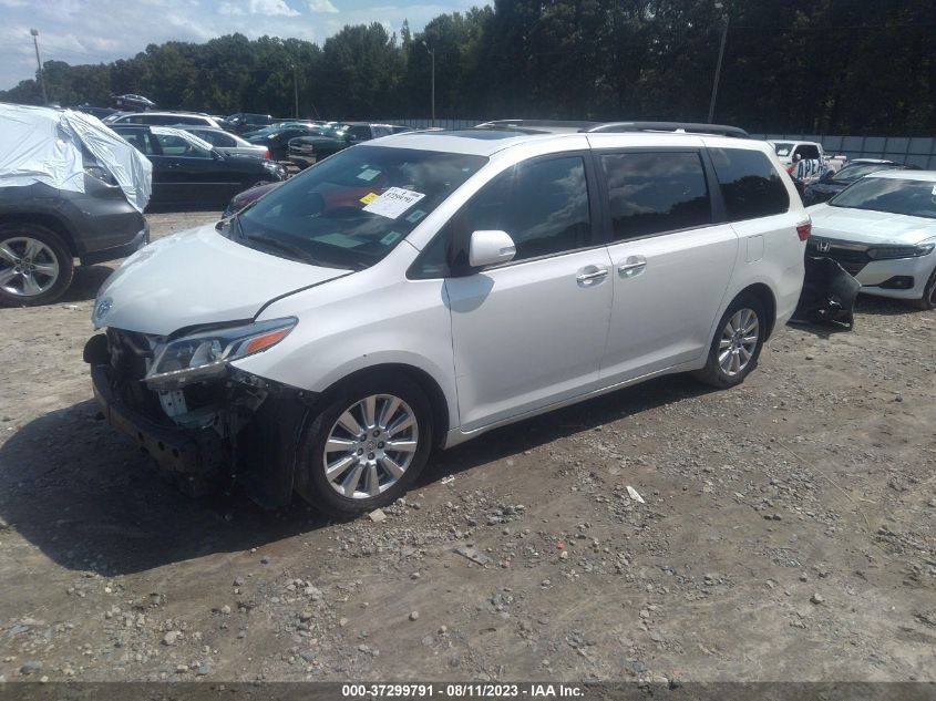 2017 TOYOTA SIENNA XLE AUTO ACCESS - 5TDYZ3DC5HS872102
