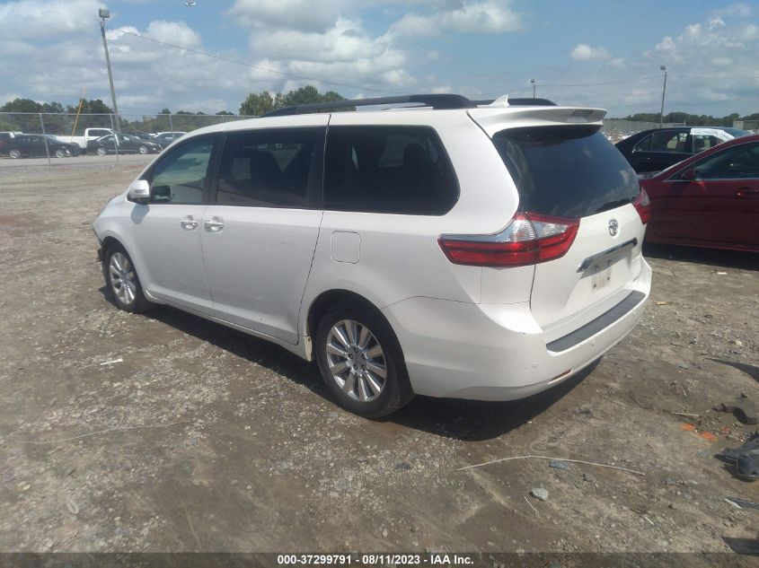 2017 TOYOTA SIENNA XLE AUTO ACCESS - 5TDYZ3DC5HS872102