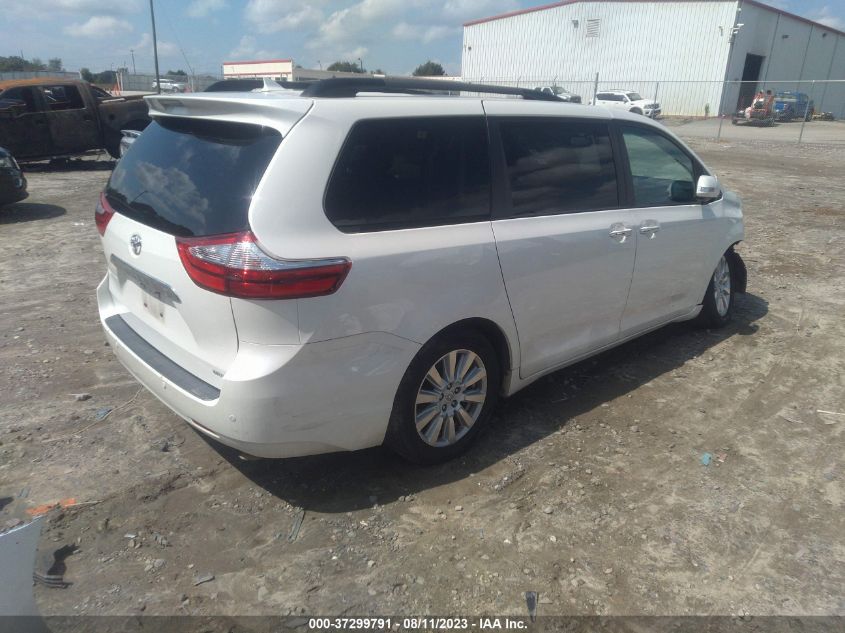 2017 TOYOTA SIENNA XLE AUTO ACCESS - 5TDYZ3DC5HS872102