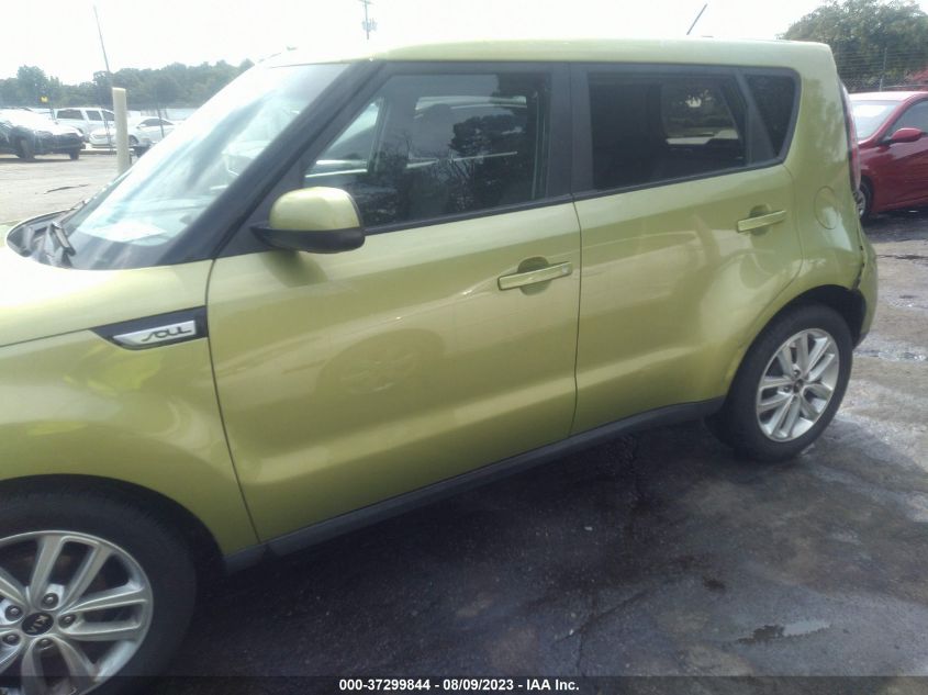 2018 KIA SOUL + - KNDJP3A54J7888210