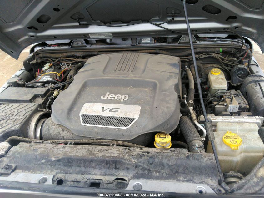 2014 JEEP WRANGLER UNLIMITED SPORT - 1C4BJWDG2EL244688