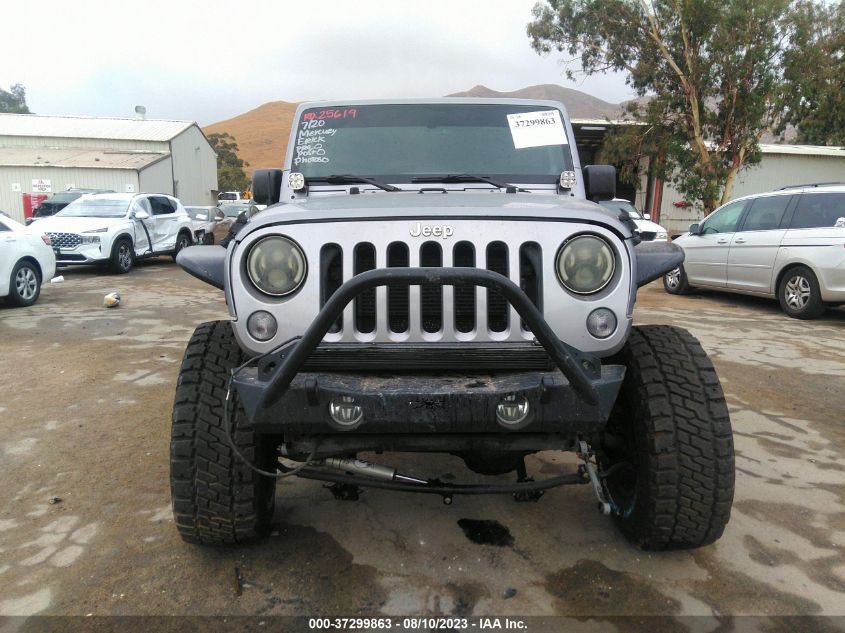 2014 JEEP WRANGLER UNLIMITED SPORT - 1C4BJWDG2EL244688