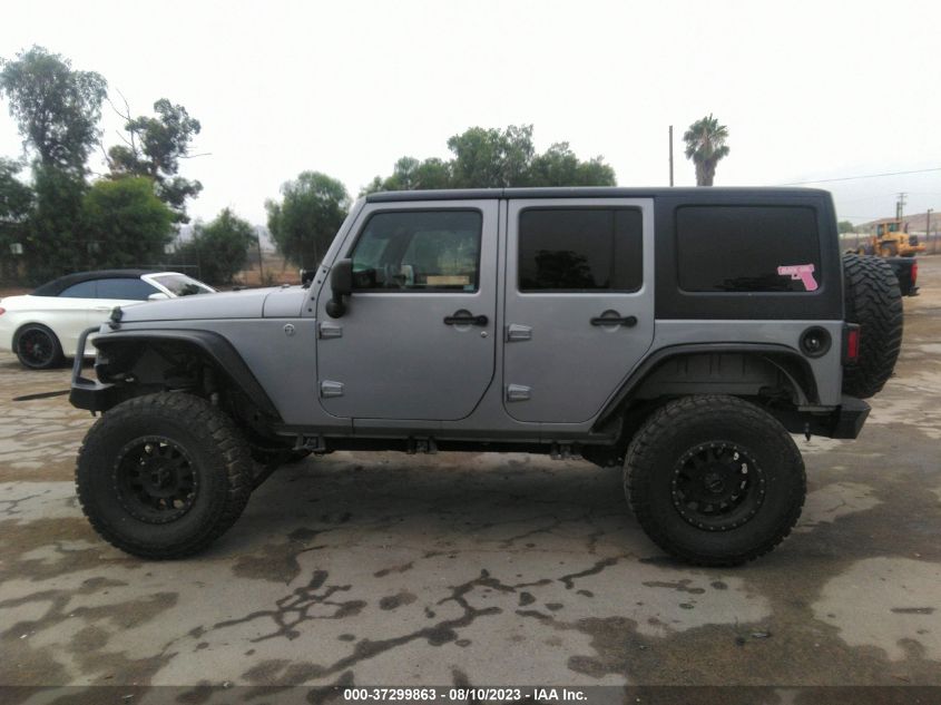 2014 JEEP WRANGLER UNLIMITED SPORT - 1C4BJWDG2EL244688