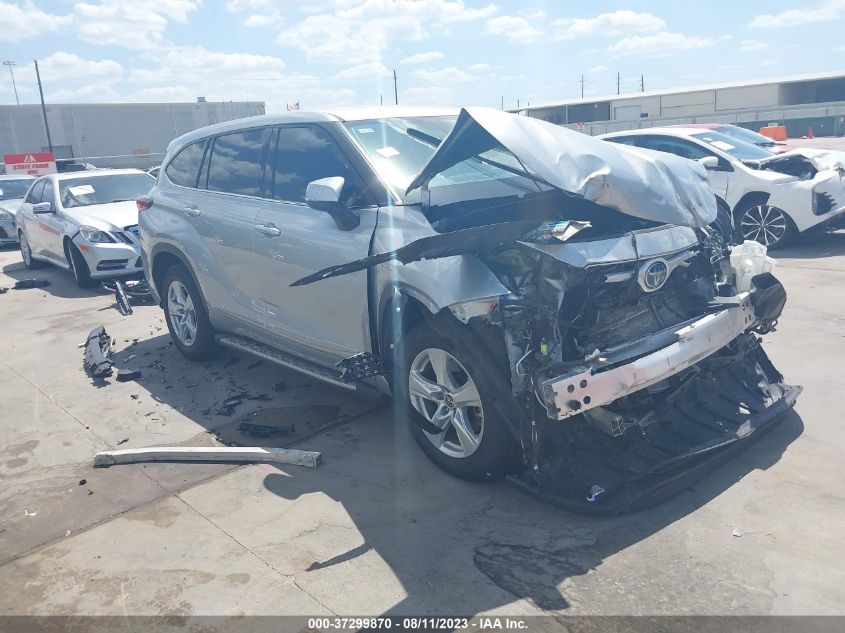 2022 TOYOTA HIGHLANDER HYBRID LE - 5TDZARAH3NS516077