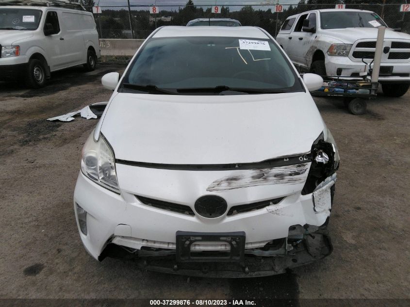 2013 TOYOTA PRIUS ONE/TWO/THREE/FOUR/FIVE - JTDKN3DUXD5688073