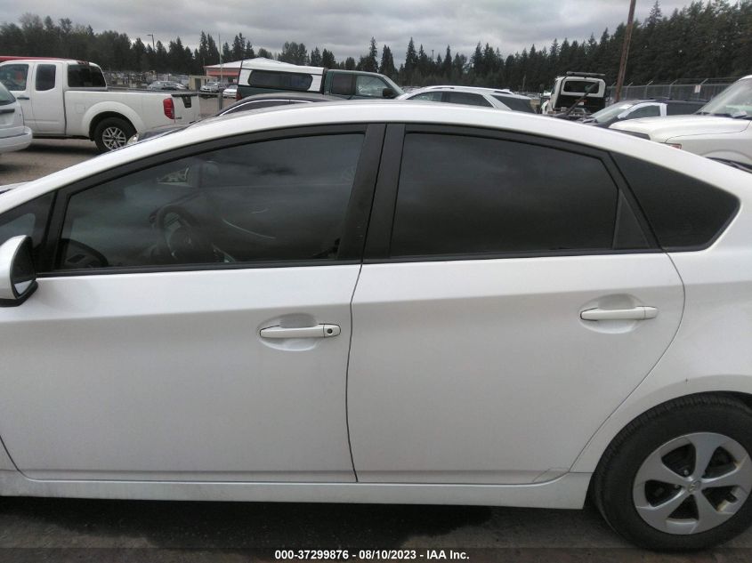 2013 TOYOTA PRIUS ONE/TWO/THREE/FOUR/FIVE - JTDKN3DUXD5688073