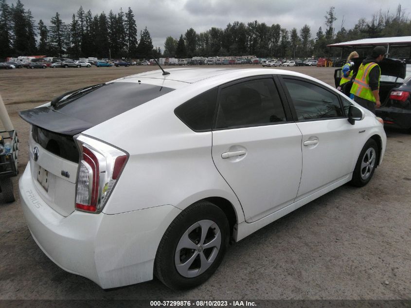 2013 TOYOTA PRIUS ONE/TWO/THREE/FOUR/FIVE - JTDKN3DUXD5688073