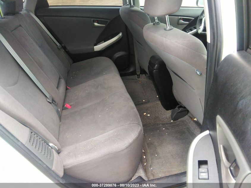 2013 TOYOTA PRIUS ONE/TWO/THREE/FOUR/FIVE - JTDKN3DUXD5688073