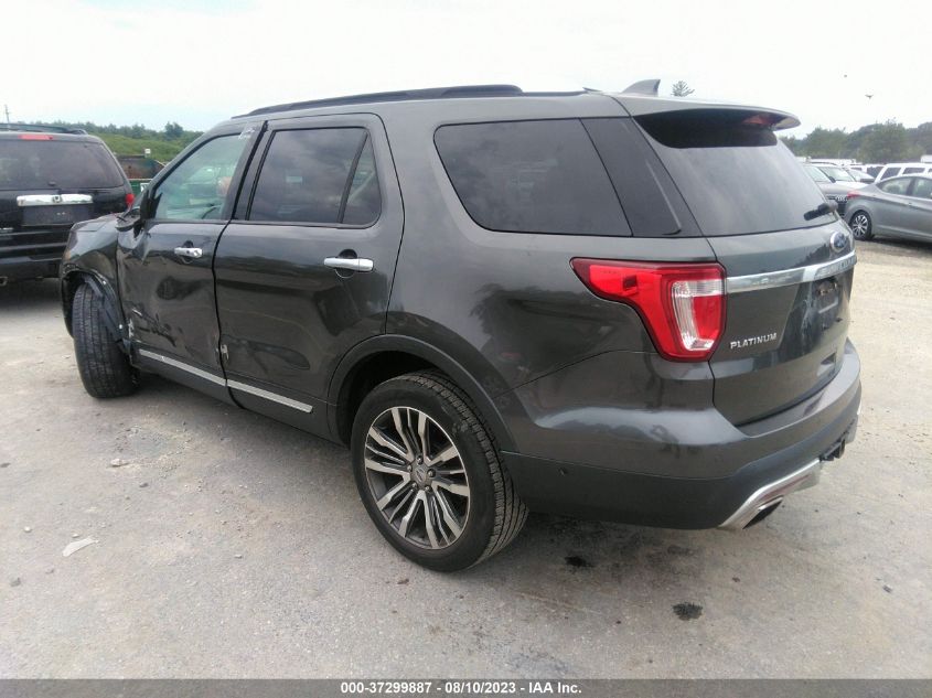 2017 FORD EXPLORER PLATINUM - 1FM5K8HT7HGC02409