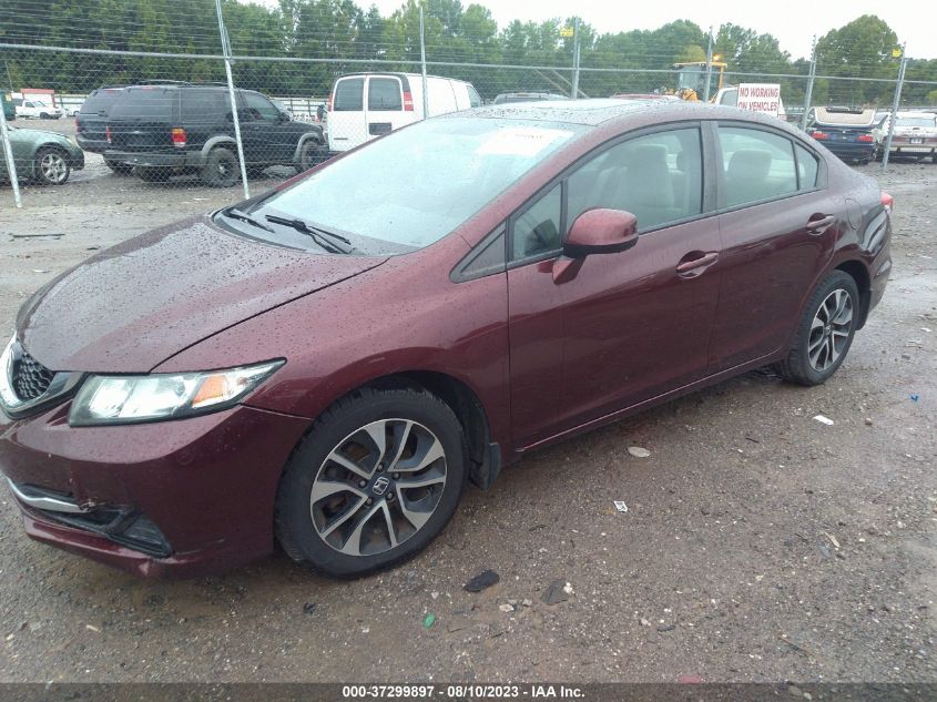 2013 HONDA CIVIC SDN EX - 19XFB2F86DE094170