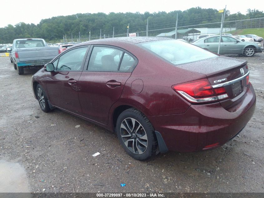 2013 HONDA CIVIC SDN EX - 19XFB2F86DE094170