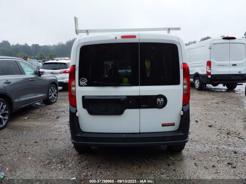 2017 RAM PROMASTER CITY CARGO VAN TRADESMAN ZFBERFAB5H6E31527