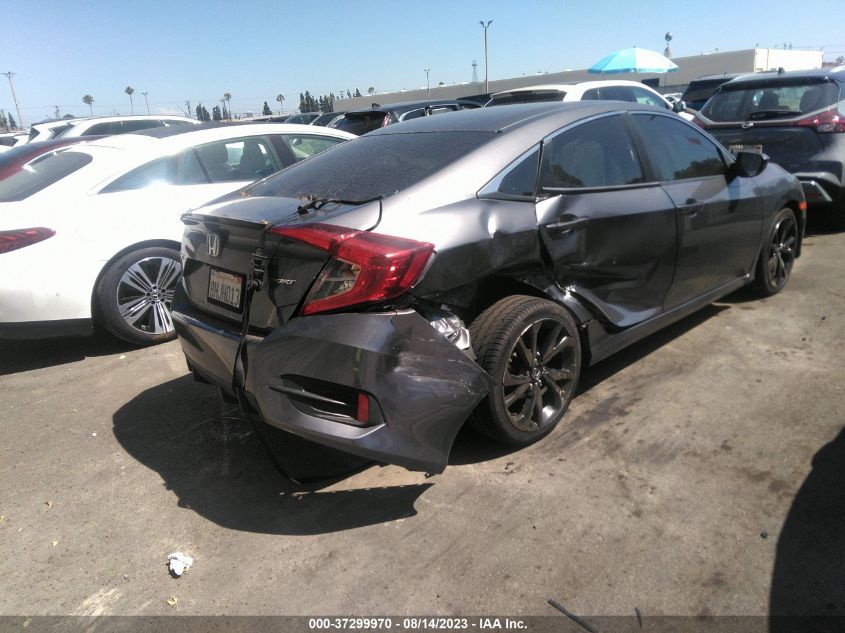 2019 HONDA CIVIC SEDAN SPORT - 2HGFC2F84KH503881