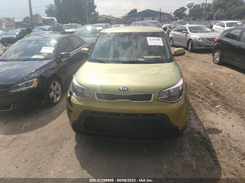 2015 KIA SOUL BASE - KNDJN2A28F7754037