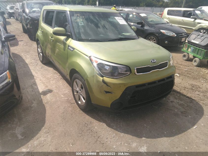 2015 KIA SOUL BASE - KNDJN2A28F7754037