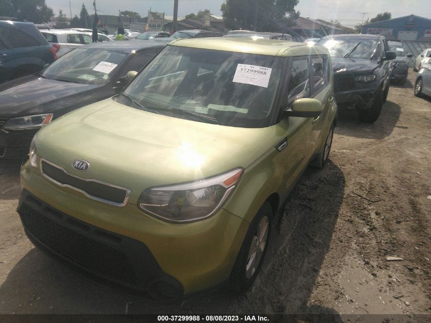 2015 KIA SOUL BASE - KNDJN2A28F7754037